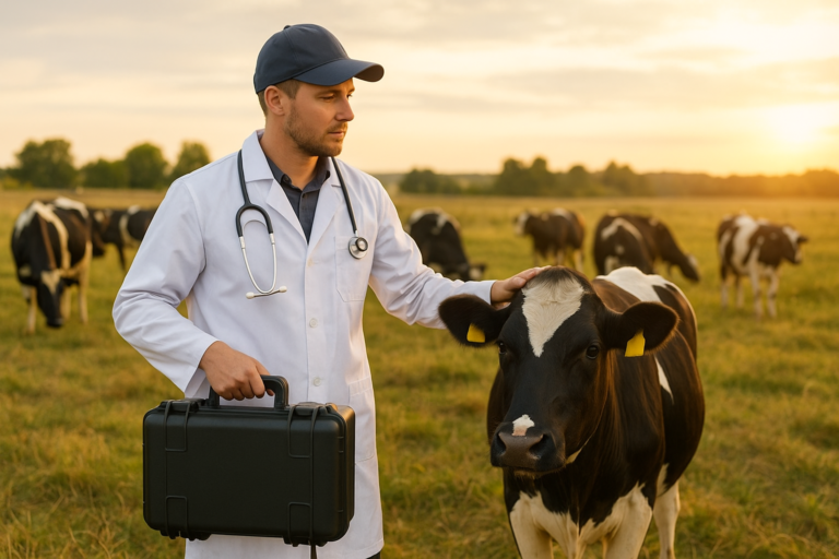 乡村兽医与奶牛